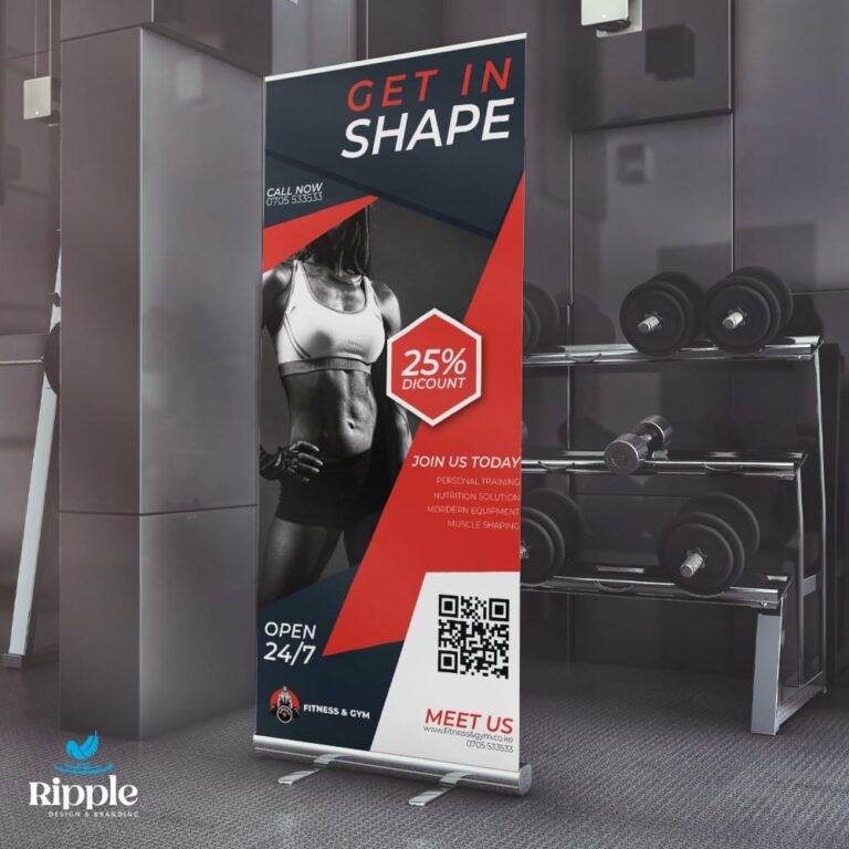 roll up banner in kenya