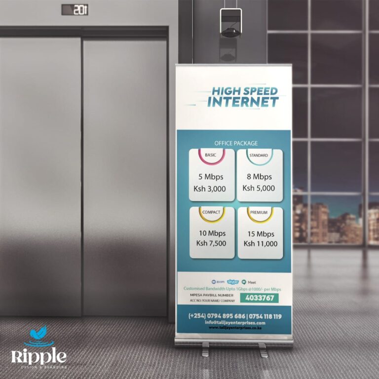 rollup banner